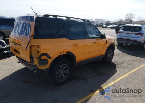 2022 Ford Bronco Sport Badlands z USA, uszkodzony, nr VIN 3FMCR9D90NRD69475